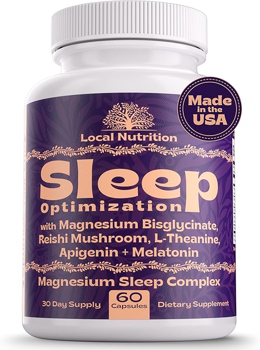 Natural Sleep Aid with Magnesium Glycinate
