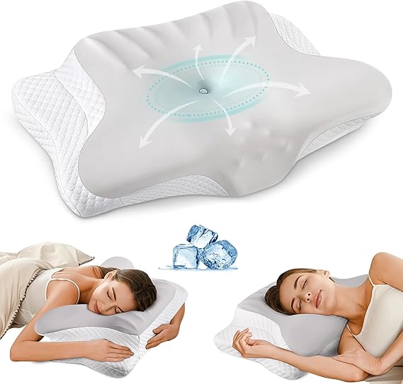 Cervical Neck Pillow for Pain Relief (5.0 stars)