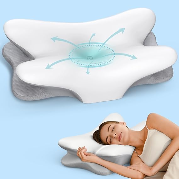 Cervical Pillow for Neck Pain Relief (4.9 stars)